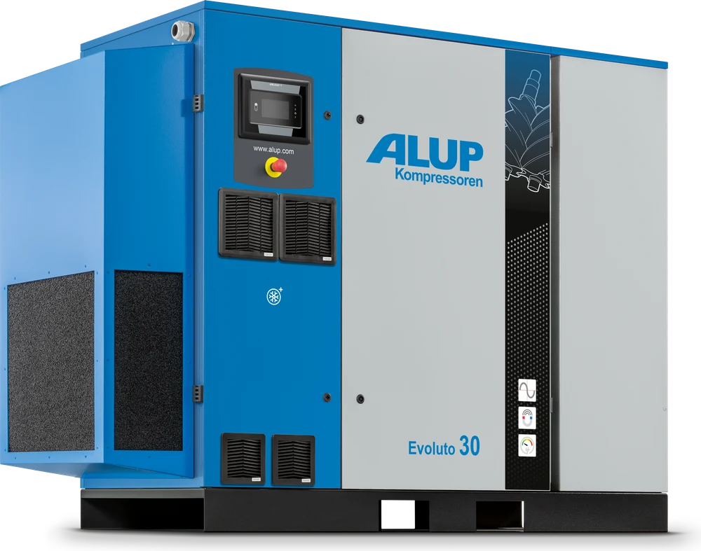 ALUP EVOLUTO variable speed screw compressor